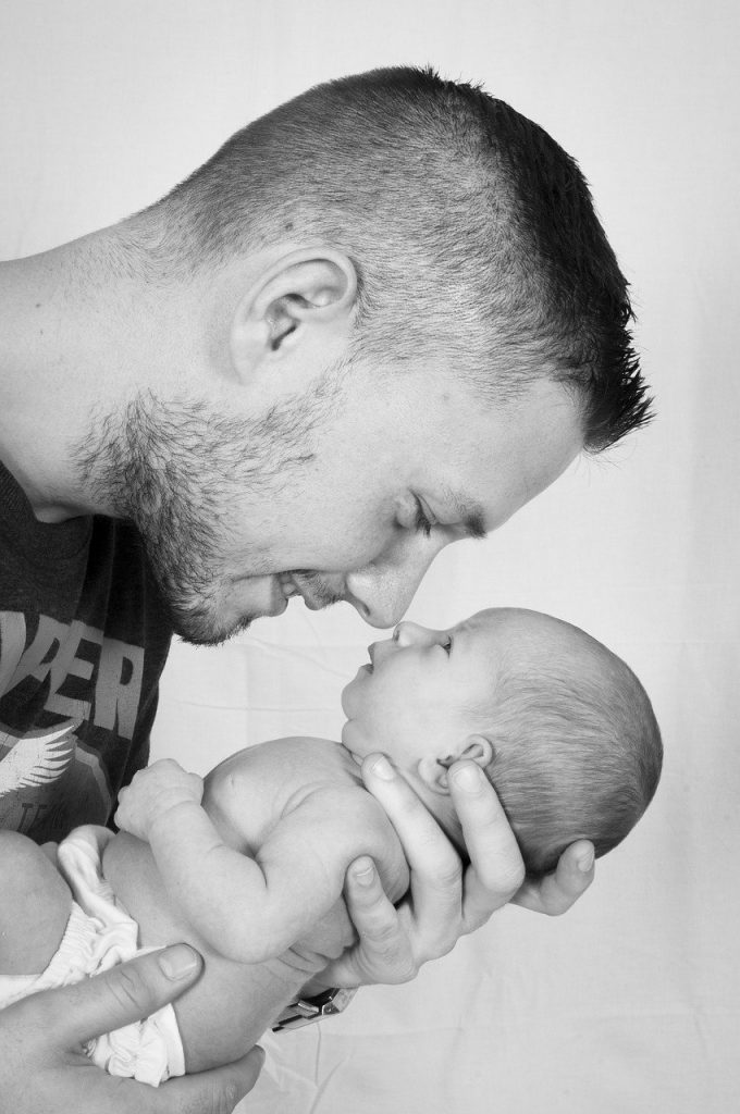 father and son baby father 1153919 Ritratto fotografico stampato gratis